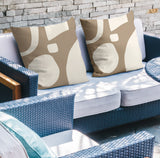 Rema Spun Polyester Square Indoor/Outdoor Throw Pillow