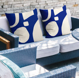 Rema Spun Polyester Square Indoor/Outdoor Throw Pillow