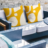 Rema Spun Polyester Square Indoor/Outdoor Throw Pillow