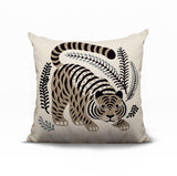 Remo Tiger Reversible Indoor/Outdoor Square Pillow