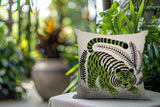 Remo Tiger Reversible Indoor/Outdoor Square Pillow