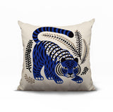 Remo Tiger Reversible Indoor/Outdoor Square Pillow