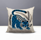 Remo Tiger Reversible Indoor/Outdoor Square Pillow