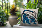 Remo Tiger Reversible Indoor/Outdoor Square Pillow