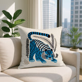 Remo Tiger Reversible Indoor/Outdoor Square Pillow