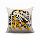 Remo Tiger Reversible Indoor/Outdoor Square Pillow