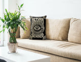 Karma Faux Linen Lumber Pillow
