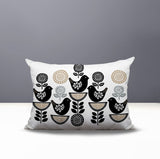 Reva Bird Reversible Indoor/Outdoor Rectangle Pillow
