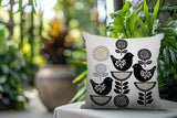 Reva Bird Reversible Indoor/Outdoor Square Pillow