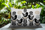 Reva Bird Reversible Indoor/Outdoor Square Pillow
