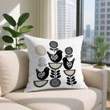 Reva Bird Reversible Indoor/Outdoor Square Pillow