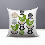 Reva Bird Reversible Indoor/Outdoor Square Pillow