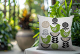 Reva Bird Reversible Indoor/Outdoor Square Pillow