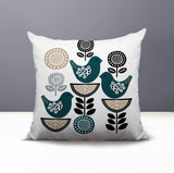 Reva Bird Reversible Indoor/Outdoor Square Pillow