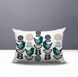 Reva Bird Reversible Indoor/Outdoor Rectangle Pillow