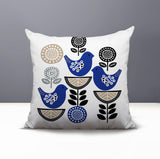 Reva Bird Reversible Indoor/Outdoor Square Pillow