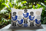 Reva Bird Reversible Indoor/Outdoor Square Pillow