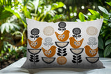 Reva Bird Reversible Indoor/Outdoor Square Pillow