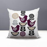Reva Bird Reversible Indoor/Outdoor Square Pillow
