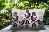 Reva Bird Reversible Indoor/Outdoor Square Pillow