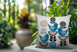 Reva Bird Reversible Indoor/Outdoor Square Pillow