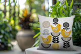 Reva Bird Reversible Indoor/Outdoor Square Pillow