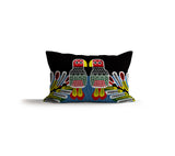 PolyTwill Bird Lumbar Indoor/Outdoor Throw Pillow