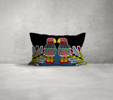 PolyTwill Bird Lumbar Indoor/Outdoor Throw Pillow