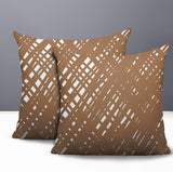 Riju Scratches 2 Sets Indoor/Outdoor Reversible Square Pillow