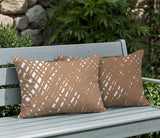 Riju Scratches 2 Sets Indoor/Outdoor Reversible Rectangular Pillow