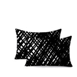 Riju Scratches 2 Sets Indoor/Outdoor Reversible Rectangular Pillow