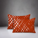 Riju Scratches 2 Sets Indoor/Outdoor Reversible Rectangular Pillow