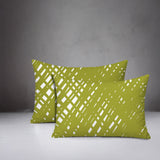 Riju Scratches 2 Sets Indoor/Outdoor Reversible Rectangular Pillow