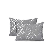 Riju Scratches 2 Sets Indoor/Outdoor Reversible Rectangular Pillow