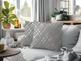 Riju Scratches 2 Sets Indoor/Outdoor Reversible Square Pillow