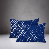 Riju Scratches 2 Sets Indoor/Outdoor Reversible Rectangular Pillow