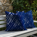 Riju Scratches 2 Sets Indoor/Outdoor Reversible Square Pillow