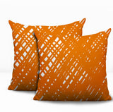 Riju Scratches 2 Sets Indoor/Outdoor Reversible Square Pillow