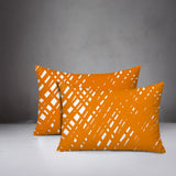 Riju Scratches 2 Sets Indoor/Outdoor Reversible Rectangular Pillow