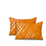 Riju Scratches 2 Sets Indoor/Outdoor Reversible Rectangular Pillow