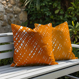 Riju Scratches 2 Sets Indoor/Outdoor Reversible Square Pillow