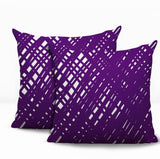 Riju Scratches 2 Sets Indoor/Outdoor Reversible Square Pillow