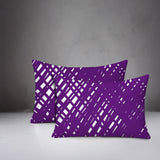 Riju Scratches 2 Sets Indoor/Outdoor Reversible Rectangular Pillow