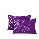 Riju Scratches 2 Sets Indoor/Outdoor Reversible Rectangular Pillow