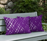 Riju Scratches 2 Sets Indoor/Outdoor Reversible Rectangular Pillow