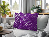 Riju Scratches 2 Sets Indoor/Outdoor Reversible Square Pillow