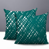 Riju Scratches 2 Sets Indoor/Outdoor Reversible Square Pillow