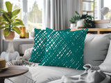 Riju Scratches 2 Sets Indoor/Outdoor Reversible Square Pillow