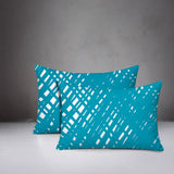 Riju Scratches 2 Sets Indoor/Outdoor Reversible Rectangular Pillow