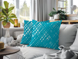 Riju Scratches 2 Sets Indoor/Outdoor Reversible Square Pillow